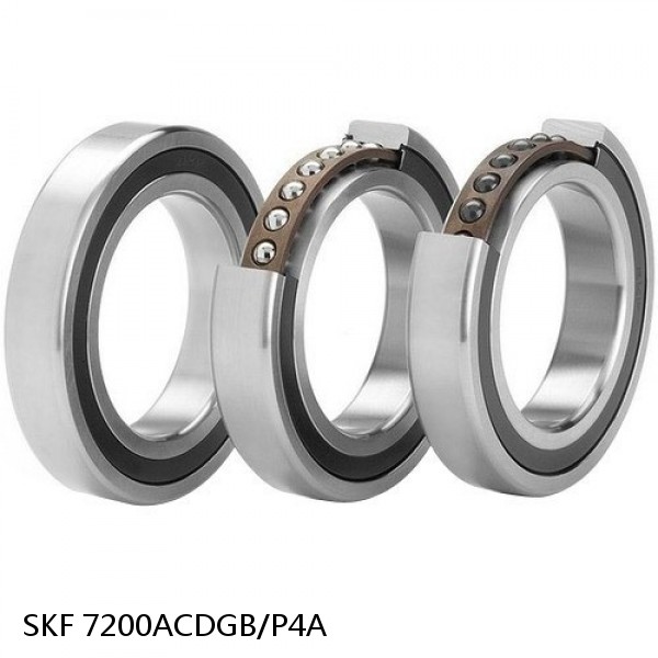 7200ACDGB/P4A SKF Super Precision,Super Precision Bearings,Super Precision Angular Contact,7200 Series,25 Degree Contact Angle