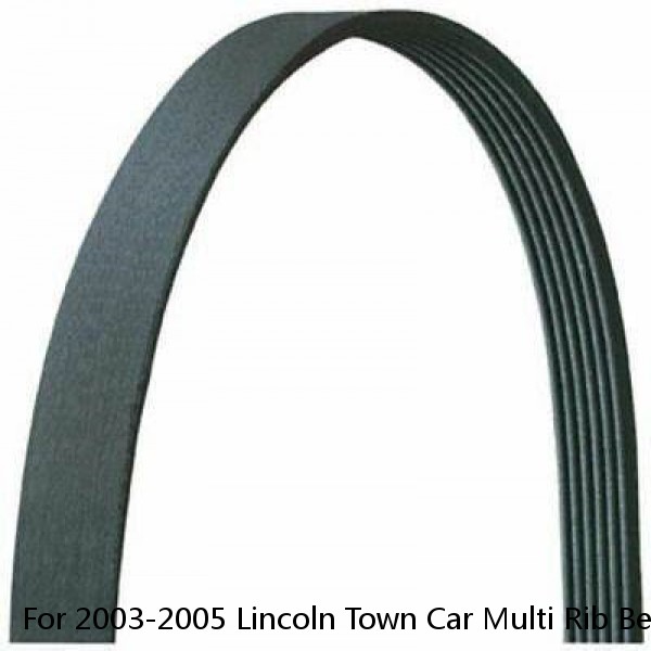 For 2003-2005 Lincoln Town Car Multi Rib Belt 69525HS 2004 Serpentine Belt