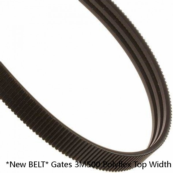 *New BELT* Gates 3M500 Polyflex Top Width 3mm, Length 500mm